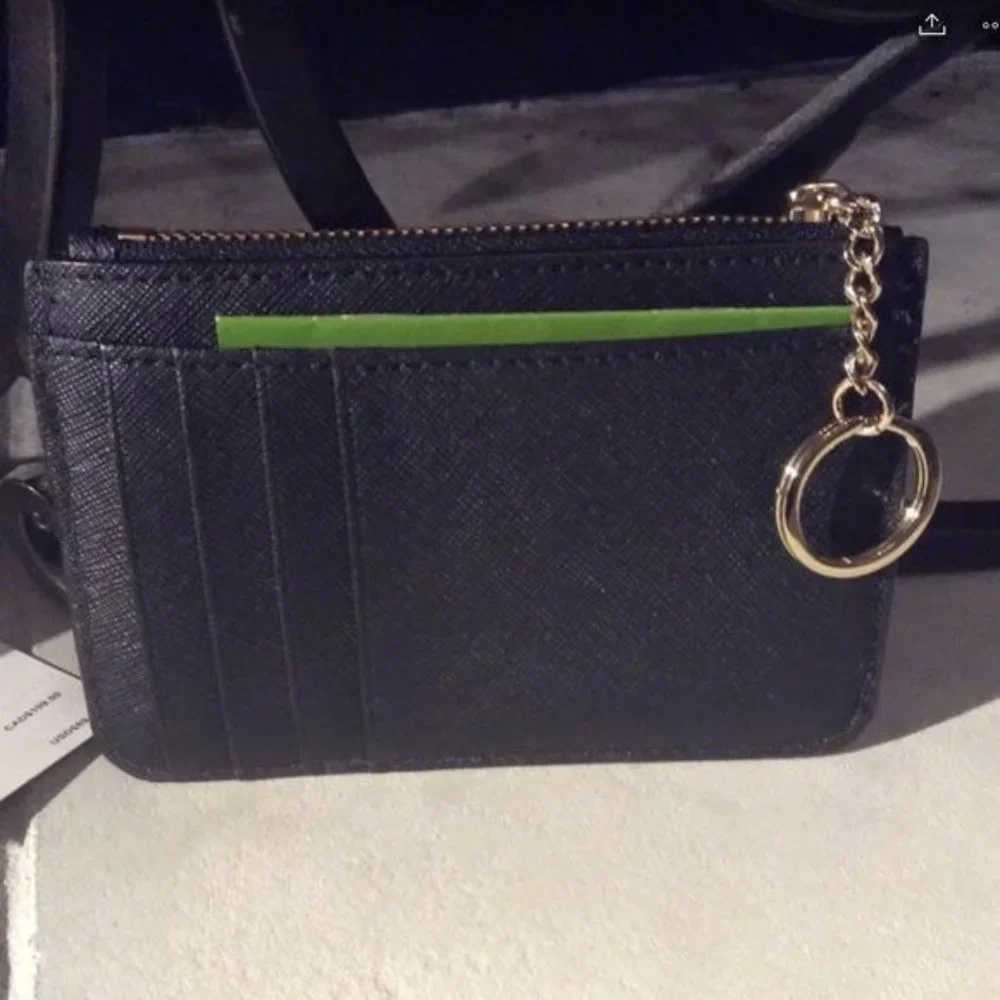 Kate Spade Bitsy Laurel Way Jeweled Key Coin case - Picture 5 of 6